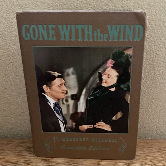 Gone With The Wind 1940 Complete Edition Hardcover Book Margaret Mitchell - Picture 1 of 12